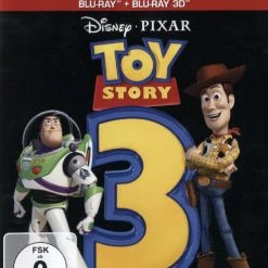 Toy Story 3 (2010) (Blu-ray 3D + 2 Blu-rays)