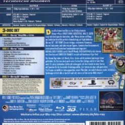 Toy Story 3 (2010) (Blu-ray 3D + 2 Blu-rays) -Blu-ray 2016 Sales Store 10268964 4 92