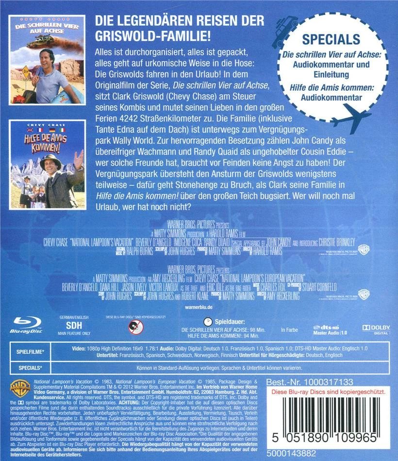 Die Schrillen Vier Auf Achse / Hilfe, Die Amis Kommen! (2 Blu-rays) 4 Die Schrillen Vier Auf Achse / Hilfe, Die Amis Kommen! (2 Blu-rays) – Image 2