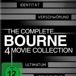 The Complete Bourne Collection 1-4 (4 Blu-rays)