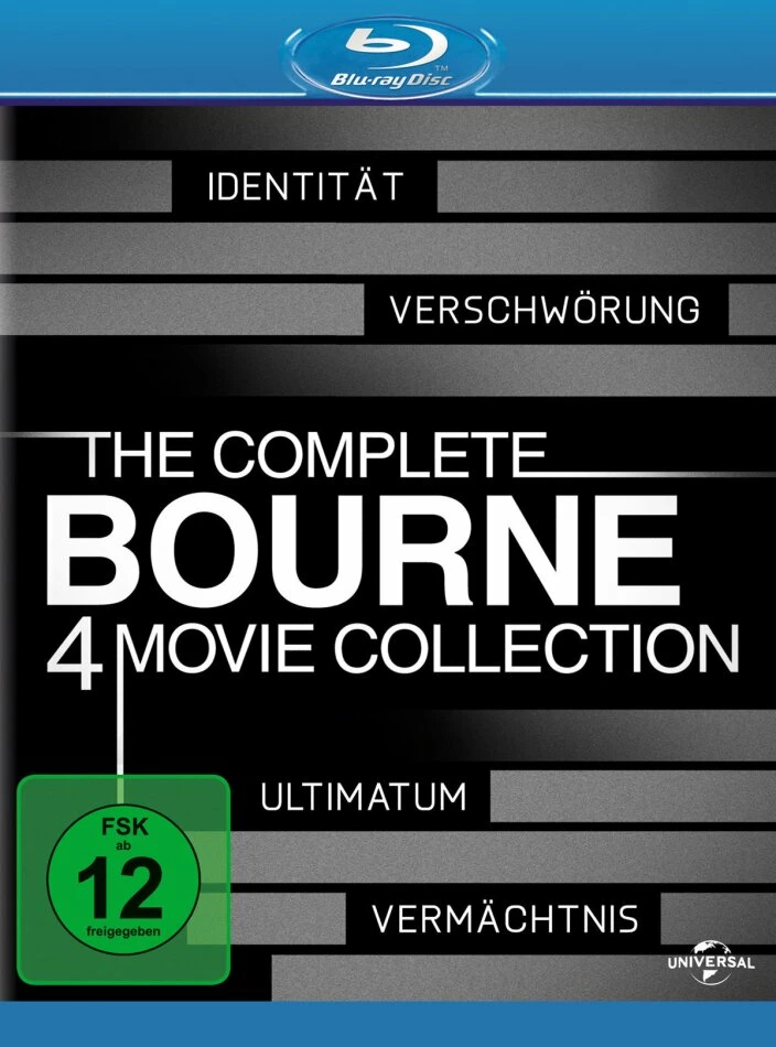 The Complete Bourne Collection 1-4 (4 Blu-rays) 3 The Complete Bourne Collection 1-4 (4 Blu-rays)