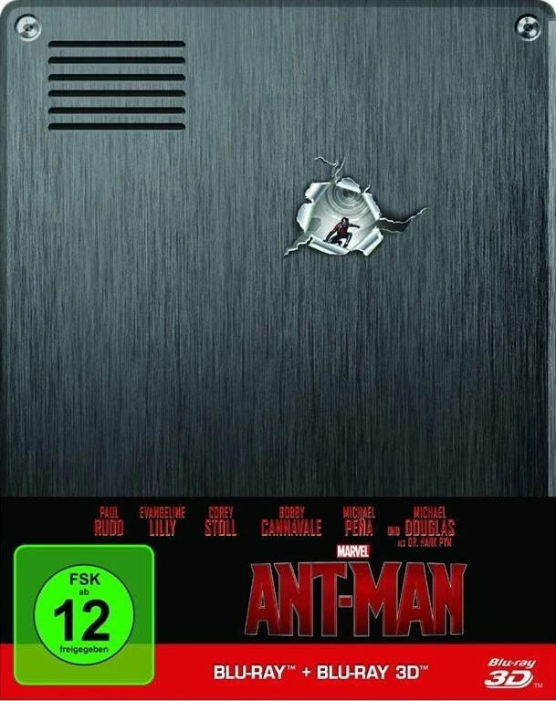 Ant-Man (2015) (Limited Edition, Steelbook, Blu-ray 3D + Blu-ray) 3 Ant-Man (2015) (Limited Edition, Steelbook, Blu-ray 3D + Blu-ray)