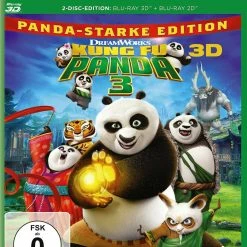 Kung Fu Panda 3 (2016) (Blu-ray 3D + Blu-ray)