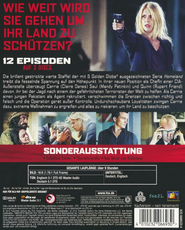 Homeland - Staffel 4 (3 Blu-rays) 4 Homeland - Staffel 4 (3 Blu-rays) – Image 2