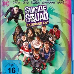 Suicide Squad (2016) (Extended Cut, Kinoversion, 2 Blu-rays)