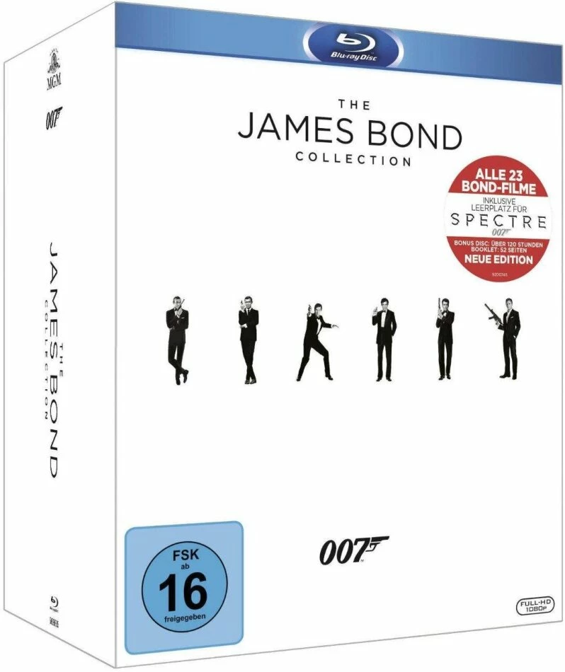 James Bond Collection (inkl. Leerplatz Für Spectre, 24 Blu-rays) 4 James Bond Collection (inkl. Leerplatz Für Spectre, 24 Blu-rays) – Image 2