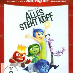 Alles Steht Kopf (2015) (Blu-ray 3D + 2 Blu-rays)