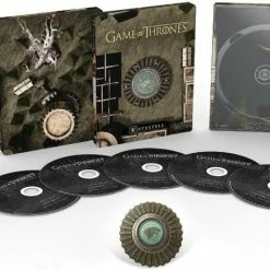 Game Of Thrones - Staffel 1 (inkl. Magnet Siegel, Limited Edition, Steelbook, 5 Blu-rays) 5 Game Of Thrones - Staffel 1 (inkl. Magnet Siegel, Limited Edition, Steelbook, 5 Blu-rays) -Blu-ray 2016 Sales Store 15188460 2 92