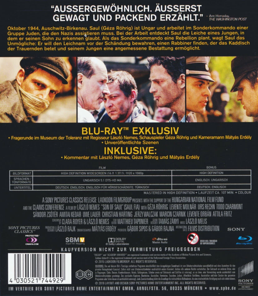 Son Of Saul (2015) 4 Son Of Saul (2015) – Image 2