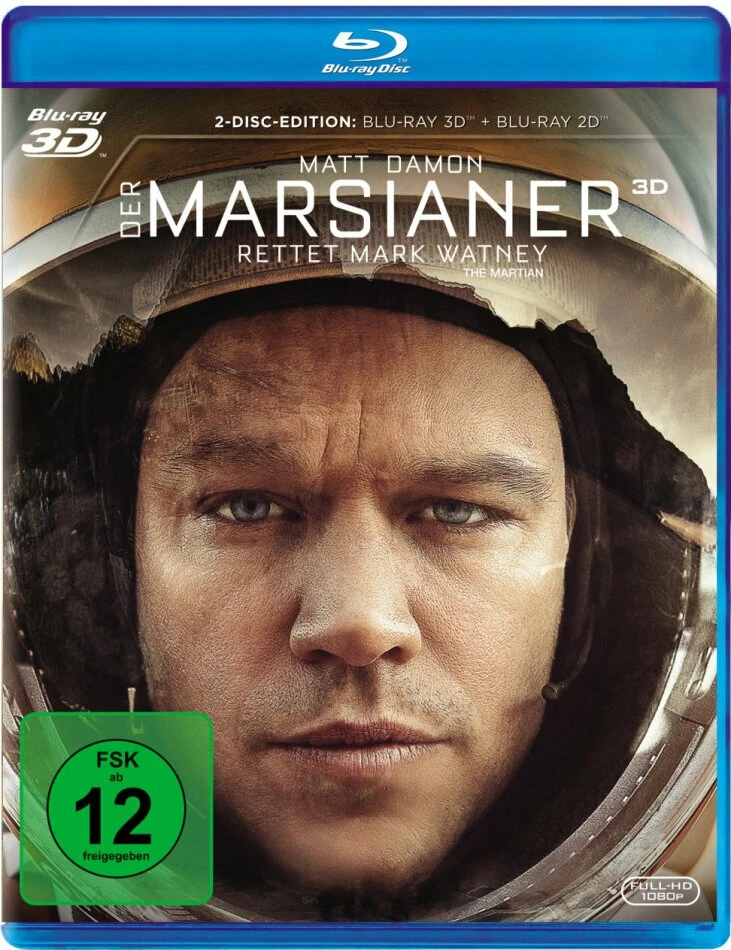 Der Marsianer - Rettet Mark Watney (2015) (Blu-ray 3D + Blu-ray) 3 Der Marsianer - Rettet Mark Watney (2015) (Blu-ray 3D + Blu-ray)