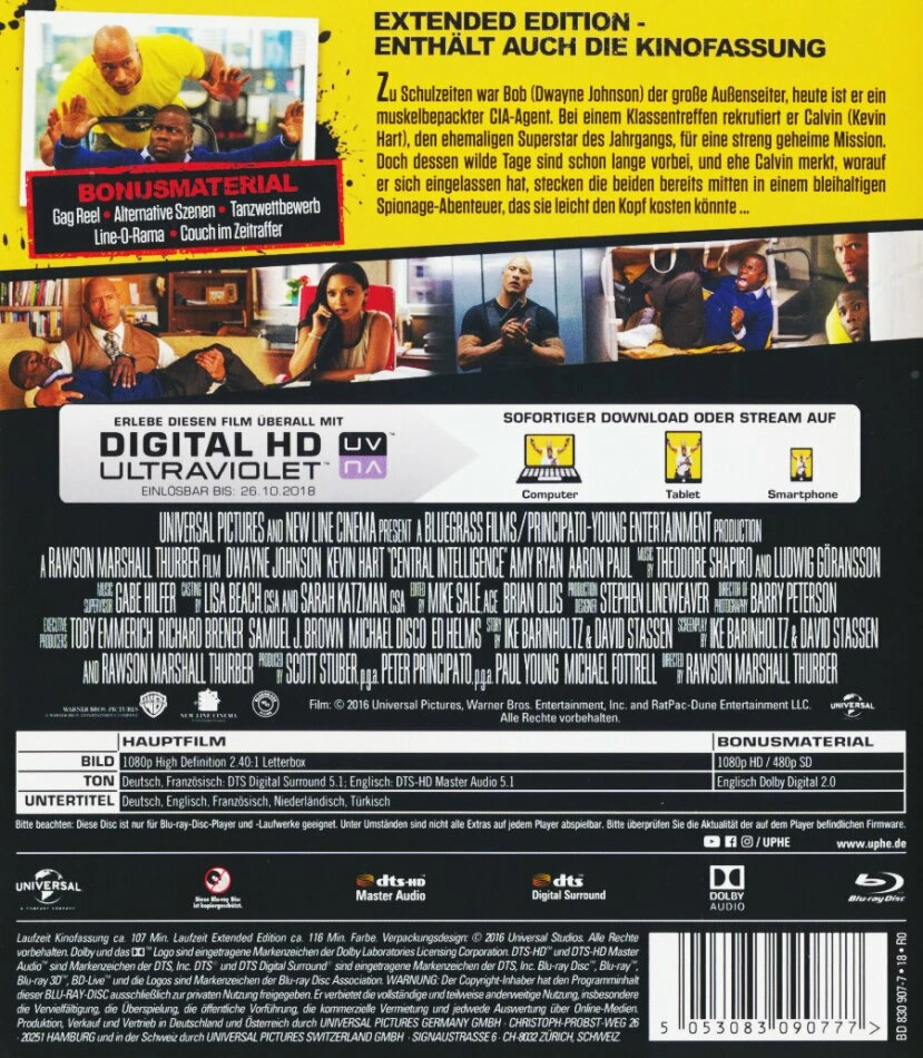 Central Intelligence (2016) (Extended Edition) 4 Central Intelligence (2016) (Extended Edition) – Image 2
