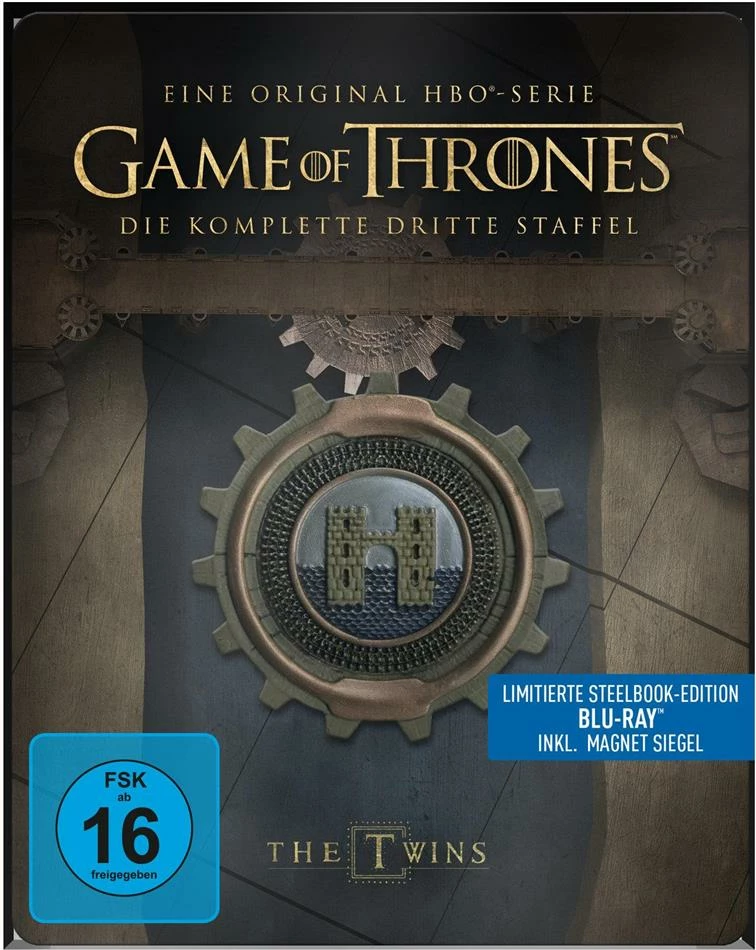 Game Of Thrones - Staffel 3 (inkl. Magnet Siegel, Limited Edition, Steelbook, 5 Blu-rays) 3 Game Of Thrones - Staffel 3 (inkl. Magnet Siegel, Limited Edition, Steelbook, 5 Blu-rays)
