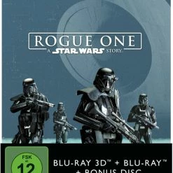 Rogue One - A Star Wars Story (2016) (Limited Edition, Steelbook, Blu-ray 3D + 2 Blu-rays)