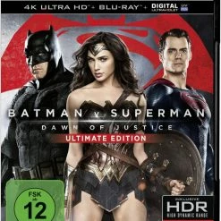 Batman V Superman - Dawn Of Justice (2016) (Extended Edition, Kinoversion, Ultimate Edition, 4K Ultra HD + Blu-ray)