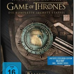 Game Of Thrones - Staffel 6 (inkl. Magnet Siegel, Limited Edition, Steelbook, 4 Blu-rays)