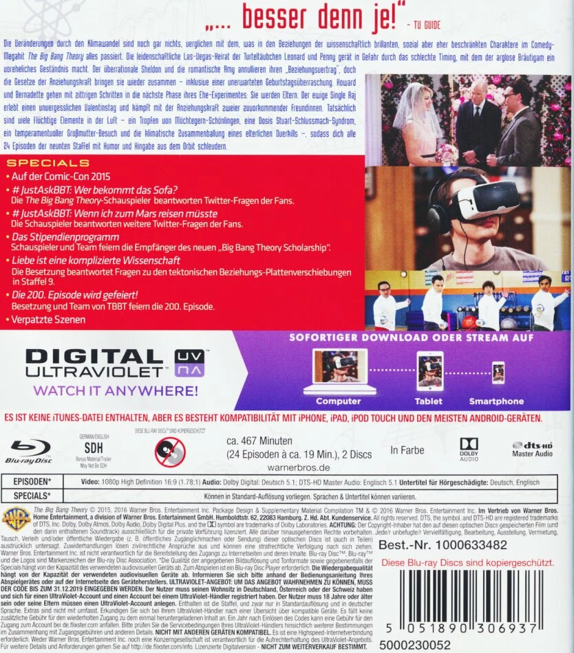 The Big Bang Theory - Staffel 9 (2 Blu-rays) 4 The Big Bang Theory - Staffel 9 (2 Blu-rays) – Image 2